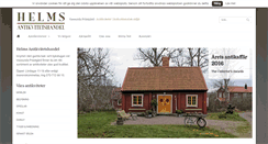 Desktop Screenshot of helmsantik.se